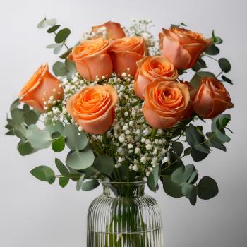 Blumen-Abo - Rosen monatlich